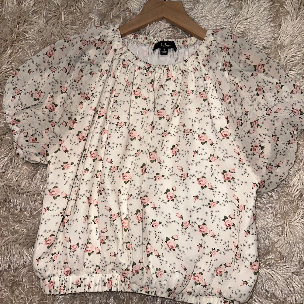 Lulus floral top